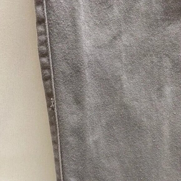 Lane Bryant Capri Pants Women's 16 Gray Cotton Stretch Comfort Casual Mid Rise - Picture 4 of 12